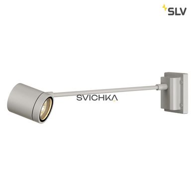 Вуличний світильник SLV NEW MYRA DISPLAY STRAIGHT 233124, сірий, Сірий, Сріблястий, Сріблястий