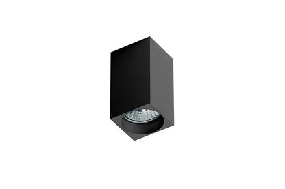 Точковий світильник Azzardo Mini Square GM4209 BK (AZ1382), Чорний, Чорний