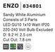 Врезной точечный светильник Nova Luce ENZO 90 White