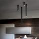 Потолочный светильник (LODES) Studio Italia Design A-Tube medium Black