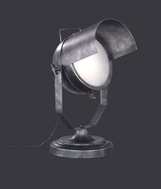 Настільна лампа Trio 504200188 No.5, серебро, серебро, Сріблястий, Сріблястий