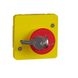 Механізм аварійного вимикача із ключем для активації Schneider Electric Mureva Styl, Жовтий, Жовтий