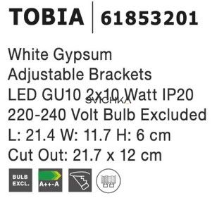 Врезной точечный светильник Nova Luce TOBIA 2