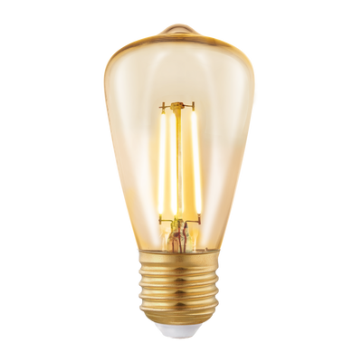 Лампа Eglo филаментная янтарь LM LED E27 (DECO ITEMS) ST48 2200K 11553