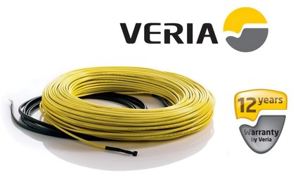 Тепла підлога Veria Flexicable 20 двожильний нагрівальний кабель, 1,2 кв.м, 197 Вт