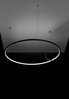 Подвесной светильник Egoluce LANCIA TONDA, Ø 150 cm, Black