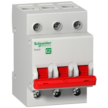 Выключатель нагрузки Schneider Electric Easy9 3П 400В 63А 5кА