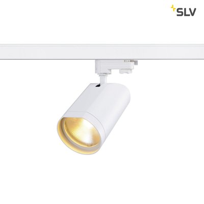Світильник для шинної системи SLV 3Ph BILAS 152981, Білий, Білий