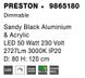 Підвісний світильник Nova luce PRESTON 80 Black