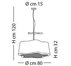 Подвесной светильник Sillux L'AVANA 504 SP8504-L