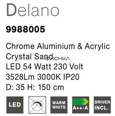 Подвесной светильник Nova luce Delano 8 Chrome