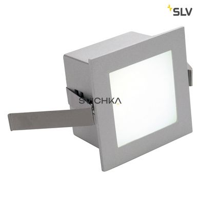 FRAME BASIC LED recessed light, square, silver-grey, white LED, сірий, Сірий, Сріблястий, Сріблястий