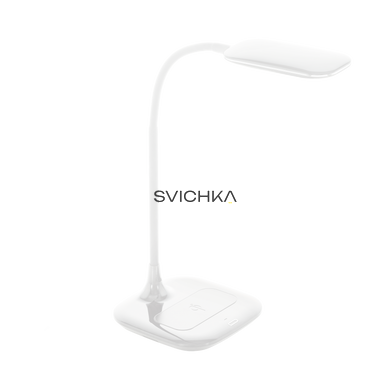 Світлодіодна настільна лампа з регулюванням та сенсорним вимикачем Eglo MASSERIE 98247, Білий, Білий