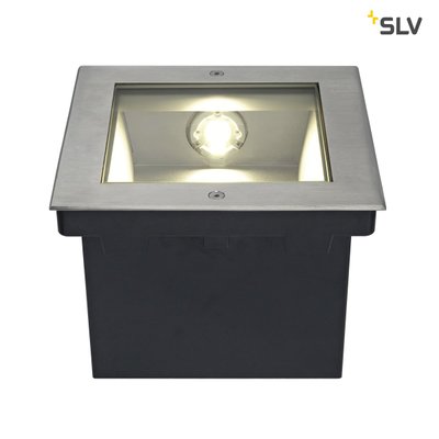 Вуличний світильник SLV DASAR® LED SQUARE 229383, серебро