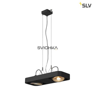 Підвісний світильник SLV Aixlight 159210, Чорний, Чорний, Чорний, Чорний