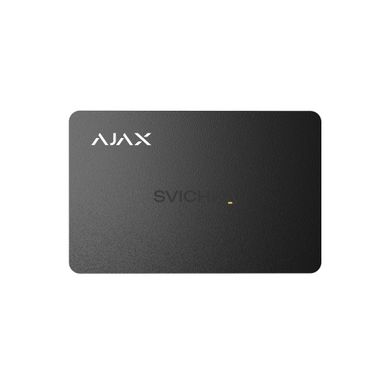 Бесконтактная карта управления охраной Ajax Pass черная (3шт)