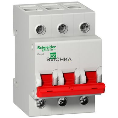 Выключатель нагрузки Schneider Electric Easy9 3П 400В 100А 5кА
