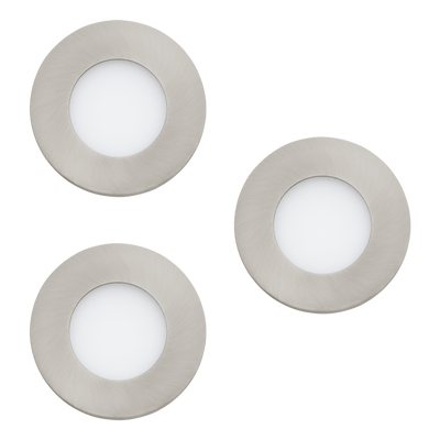 Комплект світильників Eglo FUEVA-C 32882, Нікель, Білий