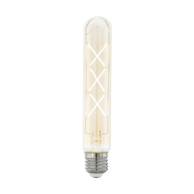 Лампа Eglo філаментна бурштин "Зигзаг" LM LED E27 T30 2200K 11679