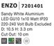 Врізний точковий світильник Nova Luce ENZO 100 White
