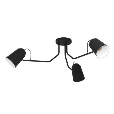 Потолочный светильник Eglo LORETO Black/White