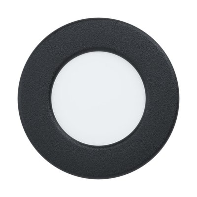 Світильник врізний FUEVA 5 EGLO 99156, BLACK, Чорний, Білий