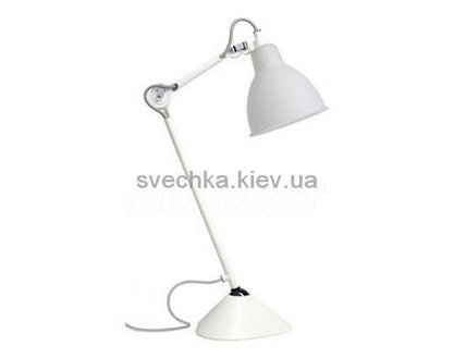 Настільна лампа Lampe Gras 205-Wh-Wh, Білий, Білий
