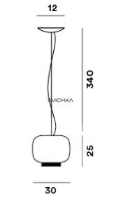 Подвесной светильник Foscarini Chouchin Reverse 3