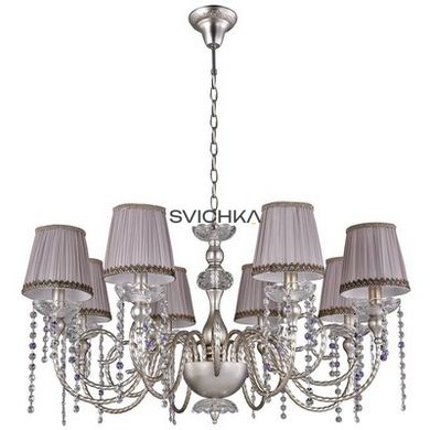 Люстра Crystal lux ALEGRIA SP8 SILVER-BROWN