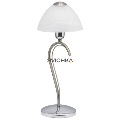 Настільна лампа Eglo Milea 89825, Сріблястий, Білий