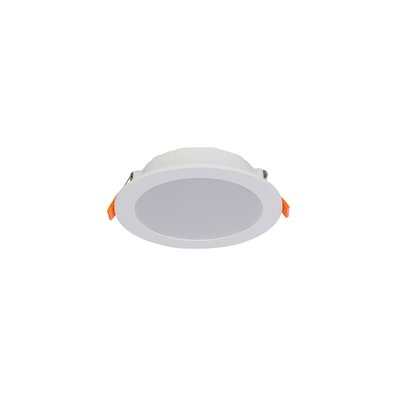Врізний точковий світильник Nowodvorski CL KOS LED 10W 3000K IP44, Білий, Білий, Білий