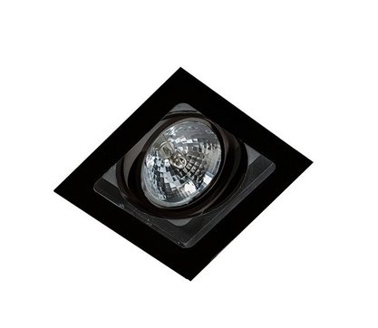 Точковий світильник Azzardo Sisto 1 AZ2810, Чорний, Чорний