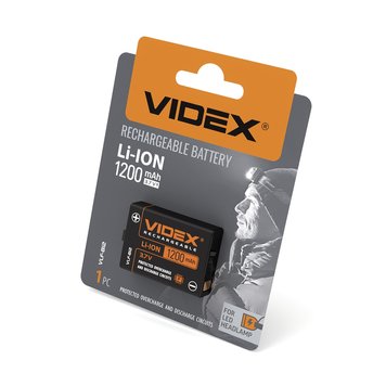 Акумулятор Videx Li-ion 1200mAh 1шт BLISTER