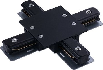 Коннектор X-образный Nowodvorski 8837 PROFILE RECESSED X-CONNECTOR BLACK