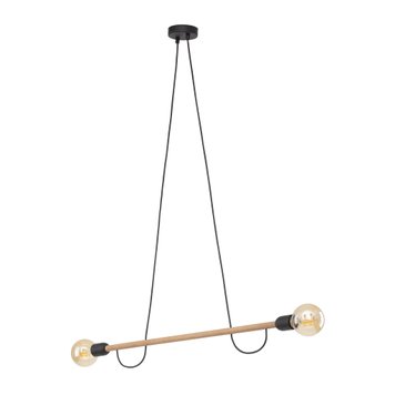 Підвісний світильник TK Lighting Helix 2, Black/Beige