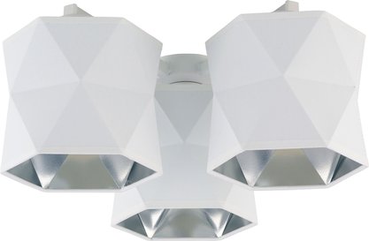 Люстра SIRO TK-Lighting 3248-3248, Білий, Білий, Сріблястий