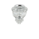 Стельовий світильник Ideal Lux DUBAI PL3, Хром;Латунь;Прозрачный, Прозорий, Хром, Латунь, Хром, Прозорий