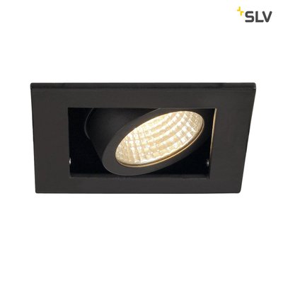 Світильник SLV KADUX 1 LED SET 115700, Чорний, Чорний, Чорний, Чорний