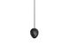 Підвісний світильник AZzardo Ovum 1 AZ3095, Чорний, Чорний