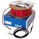Тепла підлога DEVI Flex двожильний нагрівальний кабель 18T, 0,9 кв.м, 130 Вт, 7,3 м