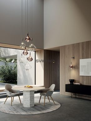 Підвісний світильник (LODES) Studio Italia Design SKY-FALL medium, Хром