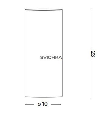 Ideal Lux EDO TL1 SMALL Белый 044606