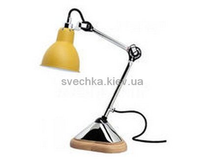 Настольная лампа Lampe Gras 207-Ch-Yellow-Round