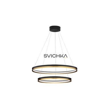 Підвісний світильник Nova luce CANTRIA 2, Black/Brass