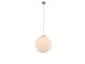 Підвісний світильник AZzardo WHITE BALL 25 AZ2515 (FLWB25WH), Хром, Білий