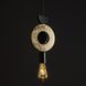 Подвесной светильник Nowodvorski Drops Wood F, Black/Gold, Золото;Черный, Золотой, Черный